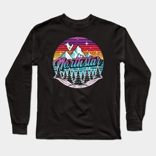 Retro 80s Northstar Ski Long Sleeve T-Shirt
